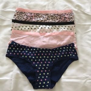 Victoria’s Secret cotton hiphuggers S - Set of 4